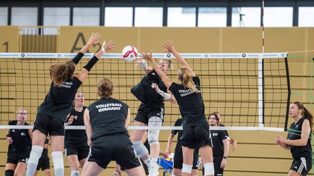 Die deutschen Volleyball-Frauen