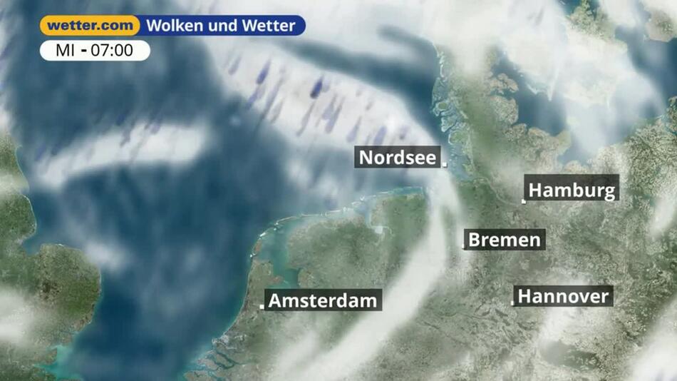 "Nordsee: Dein Wetter für Deine Region!"