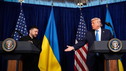 US-Präsident Trump empfängt Präsident Selenskyj in Florida