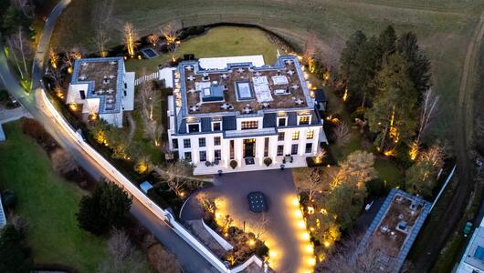 Villa der Laura Privatstiftung in Innsbruck, in der auch René Benko zwischenzeitlich gelebt hat.