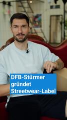 DFB-Stürmer gründet Streetwear-Marke