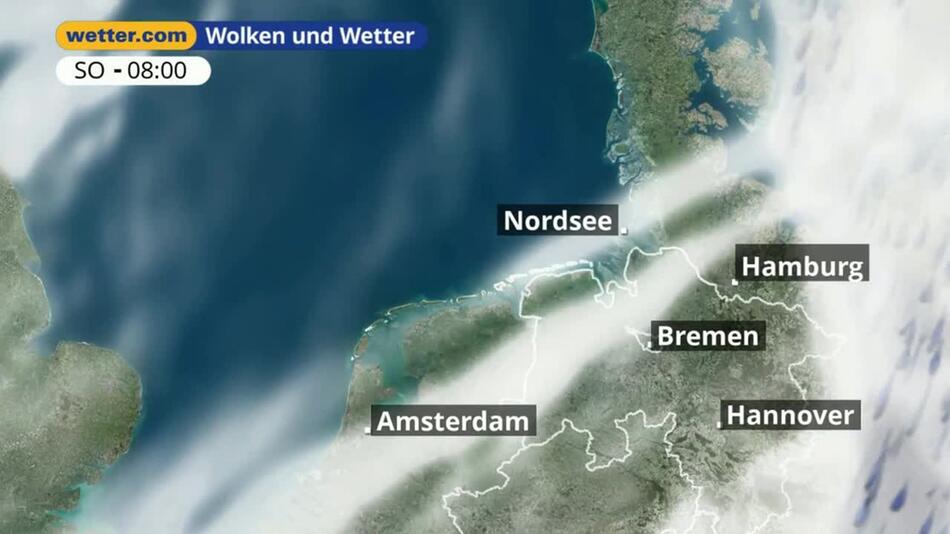 "Nordsee: Dein Wetter für Deine Region!"