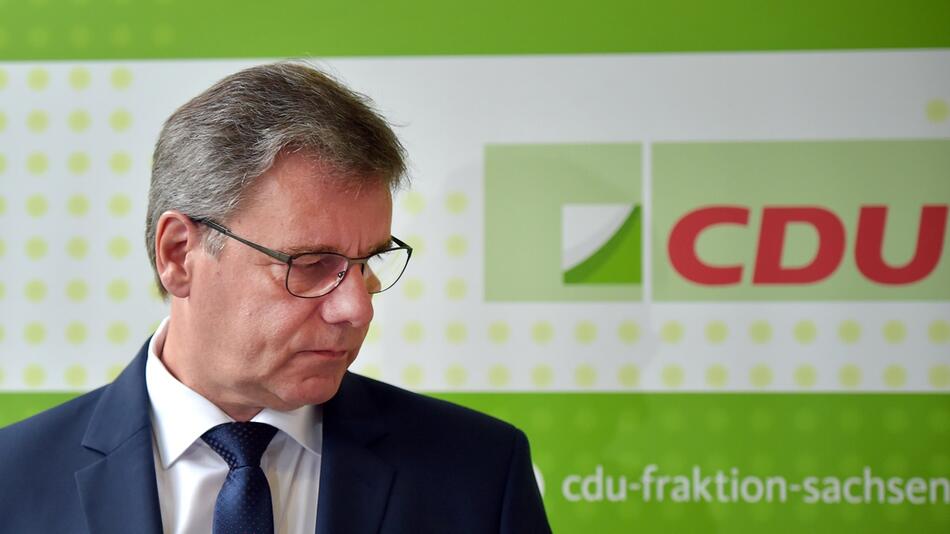 Sächsischer CDU-Fraktionsvorsitzender Kupfer tritt zurück