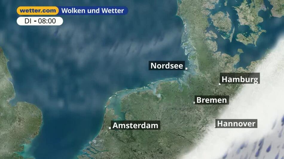 "Nordsee: Dein Wetter für Deine Region!"