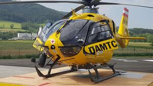 Der Rettungshubschrauber Christophorus 17 war im Einsatz