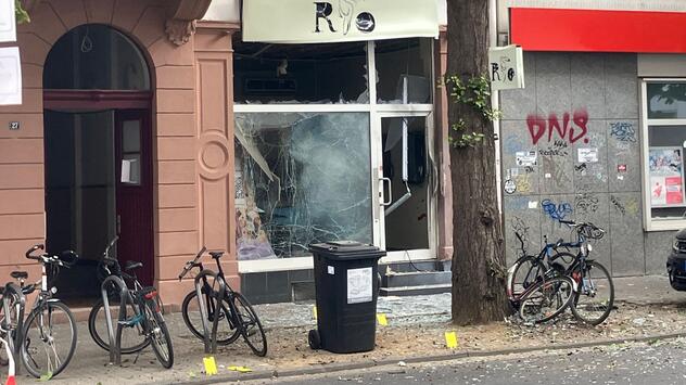 Explosionen in Frankfurt