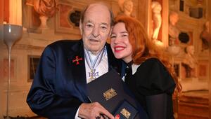 Ralph Siegel - hier mit Ehefrau Laura bei der Verleihung des Bayerischen Maximiliansorden im ...