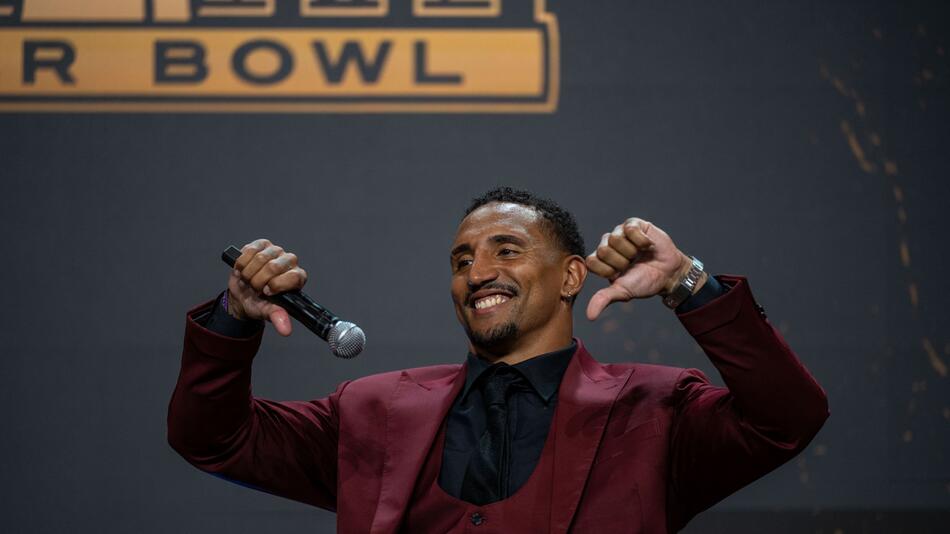 Podiumsdiskussion der NFL mit Jakob Johnson