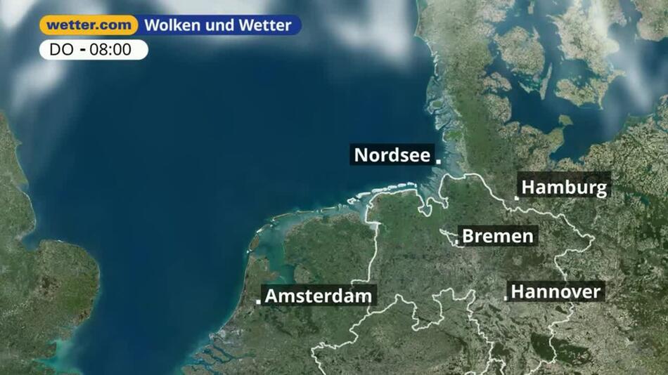 "Nordsee: Dein Wetter für Deine Region!"
