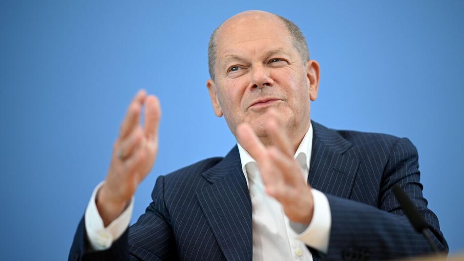 Sommer-Pressekonferenz von Bundeskanzler Scholz