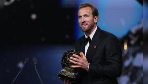 Harry Kane wurde in London zum Weltfußballer gekrönt.