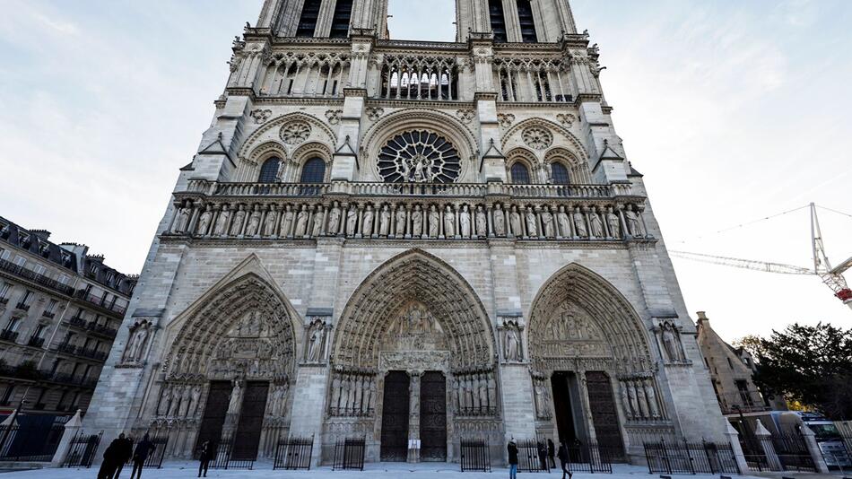 Vor der Wiedereröffnung der Pariser Notre-Dame