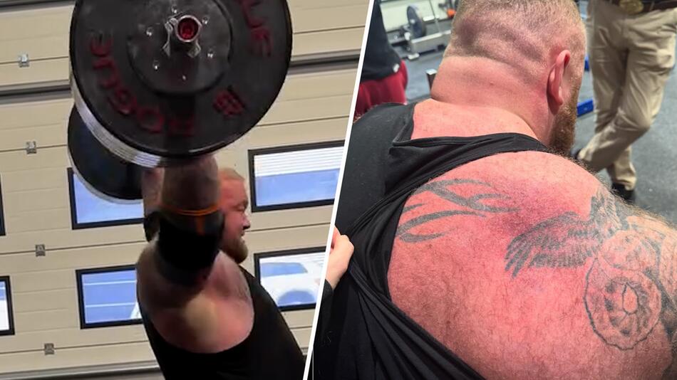 Strongman Hafthor Bjornsson: „Game of Thrones-Darsteller erlebt Schock-Moment im Kraftraum