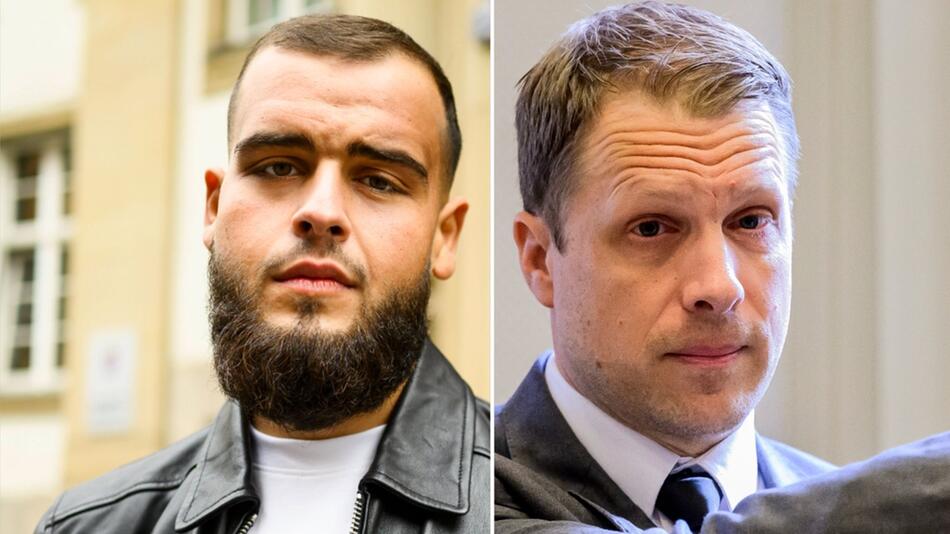 Fat Comedy (li.) hat 2022 Oliver Pocher ins Gesicht geschlagen.