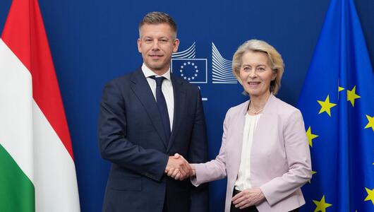 Ungarns neuer Ministerpräsident Magyar in Brüssel