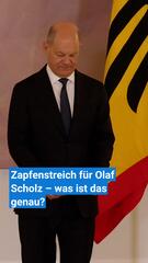 Großer Zapfenstreich für Olaf Scholz: Was hinter dem militärischen Ritual steckt