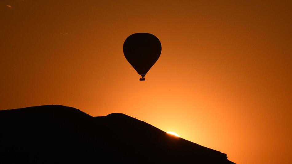 Heißluftballons in der Türkei