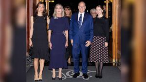 60 Jahre Fürst-Pierre-Stiftung mit (v.l.) Charlotte Casiraghi, Prinzessin Caroline, Fürst Albert ...