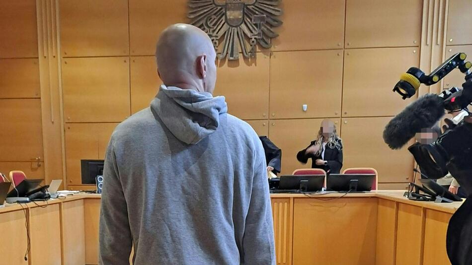 Angeklagter vor Gericht