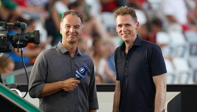 Claus Lufen und Frank Busemann