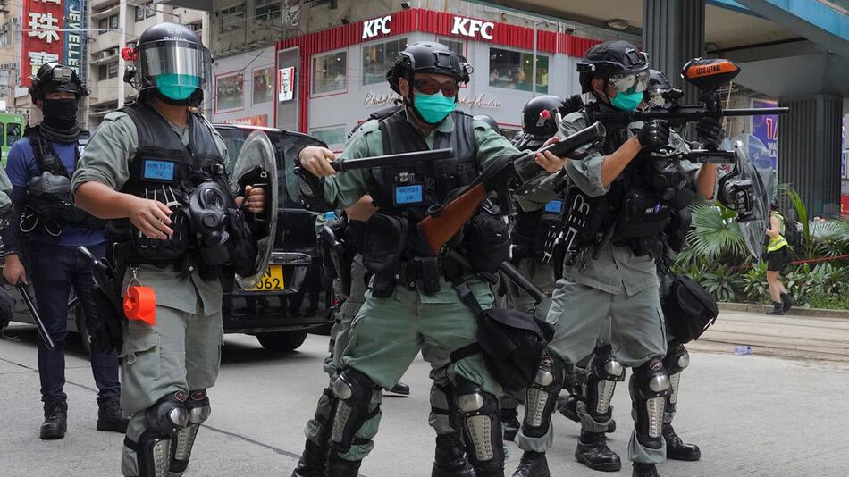 Proteste in Hongkong