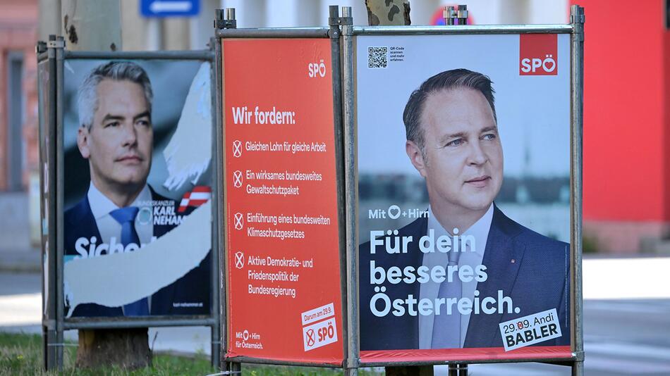 SPÖ Wahlplakate