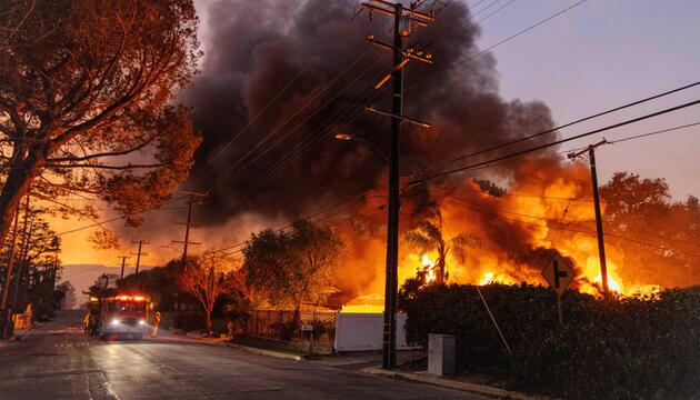 Haus, Brand, Kalifornien