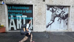 Geschlossene Rollläden in Italien