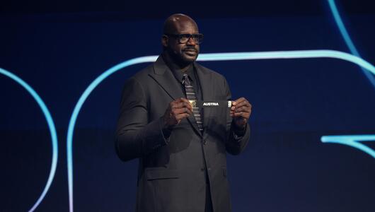 Shaquille O'Neal zog Österreich in die Argentinien-Gruppe.
