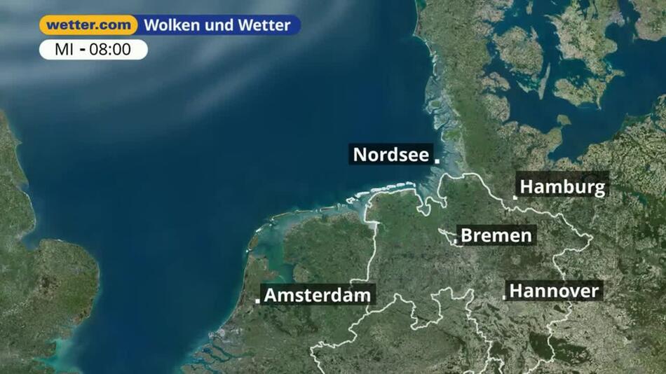 "Nordsee: Dein Wetter für Deine Region!"