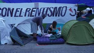 Madrid: Protestcamp gegen Wohnungsnot