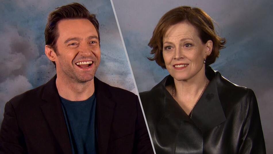 Hugh Jackman und Sigourney Weaver