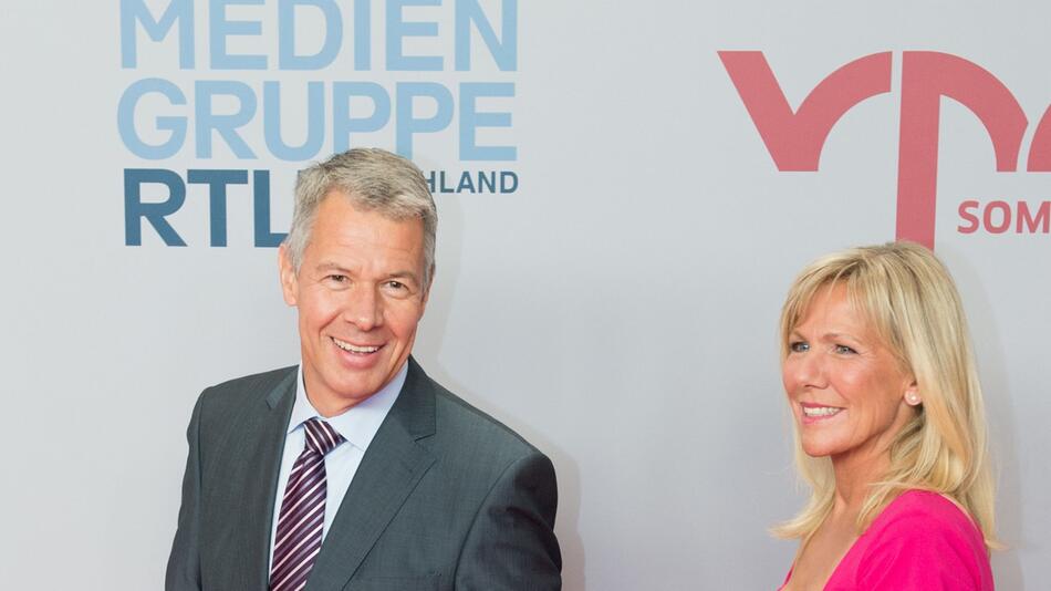 Peter Kloeppel und Ulrike von der Groeben waren lange RTL-Duo