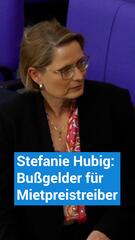 Stefanie Hubig: Bußgelder für Mietpreistreiber