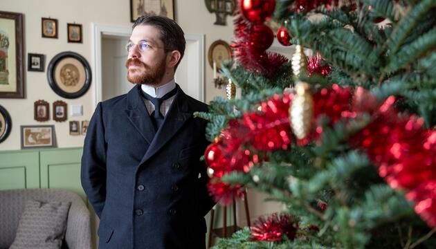 Valerio Bonanno feiert Weihnachten wie vor 125 Jahren