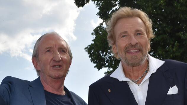 Kennen und mögen sich seit Jahrzehnten: Die Entertainment-Legenden Mike Krüger (l.) und Thomas ...
