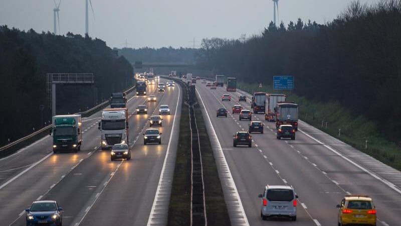 Autobahn A7 bei Hannover