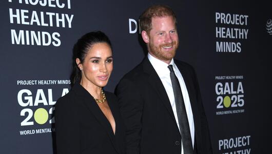 Herzogin Meghan und Prinz Harry auf einer Gala 
