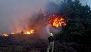 Englische Grafschaft in Flammen: Hunderte Menschen fliehen vor Großbrand