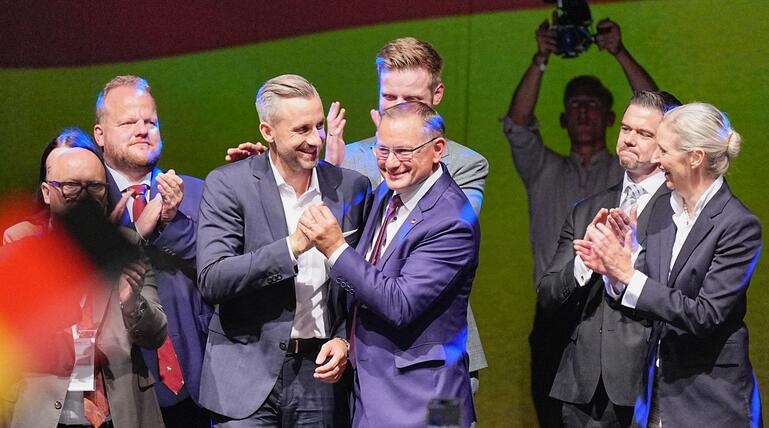 Landtagswahl in Sachsen-Anhalt - Wahlparty AfD