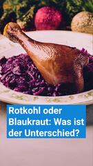 Rotkohl oder Blaukraut: Was ist der Unterschied?