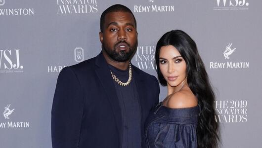 Kanye West und Kim Kardashian im Jahr 2019.