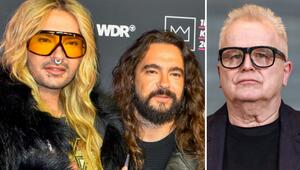 Tokio Hotel - Foto: Bill und Tom Kaulitz - und Herbert Grönemeyer (r.) haben sich zum Anschlag ...