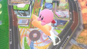 Screenshot aus dem Spiel "Kirby Air Riders"
