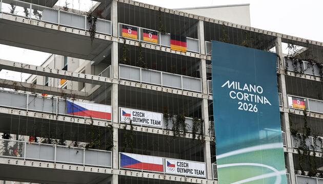 Im Olympischen Dorf in Mailand gab es wohl eine Sicherheitspanne.