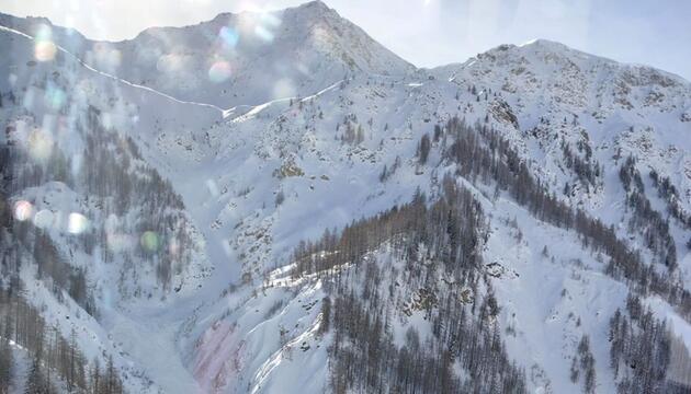 Lawinenunglück im Aosta-Tal