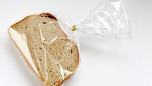 Verpacktes Brot in der Tüte