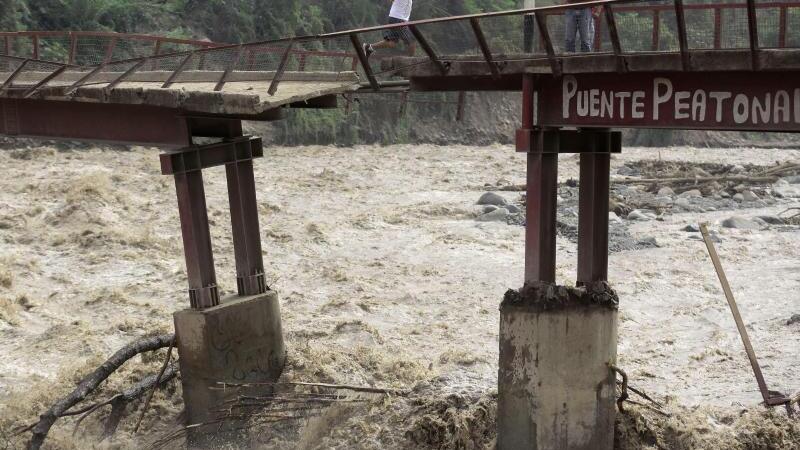 Überschwemmungen in Peru