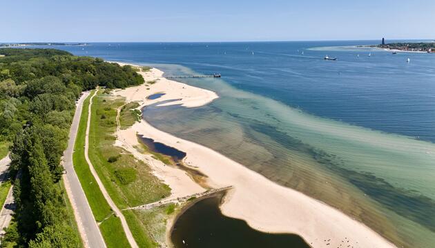 Badegewässer in Schleswig-Holstein - Falckensteiner Strand