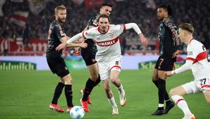 Beim Spiel des VfB gegen den FC Bayern läuft Woltemade im Februar 2025 allen davon.